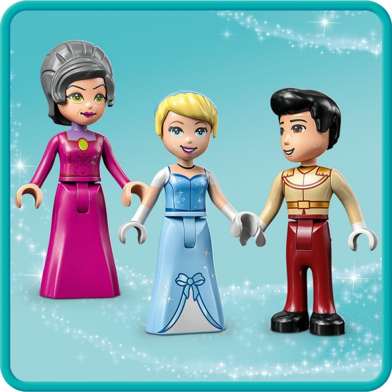 LEGO® │ Disney 43206 Zámek Popelky a krásného prince