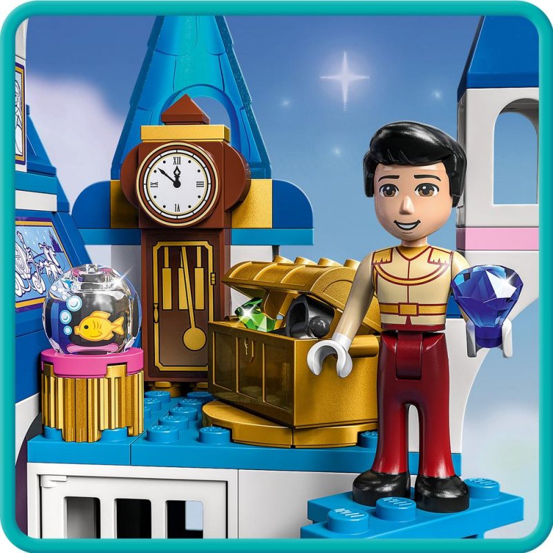 LEGO® │ Disney 43206 Zámek Popelky a krásného prince