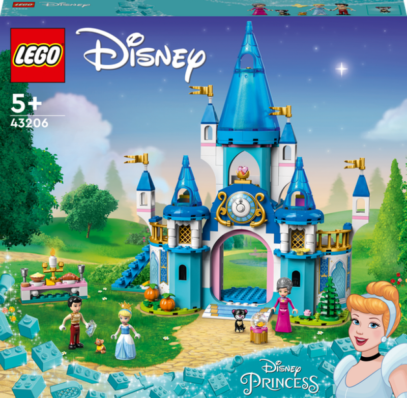 LEGO® I Disney 43206 Zámek Popelky a krásného prince