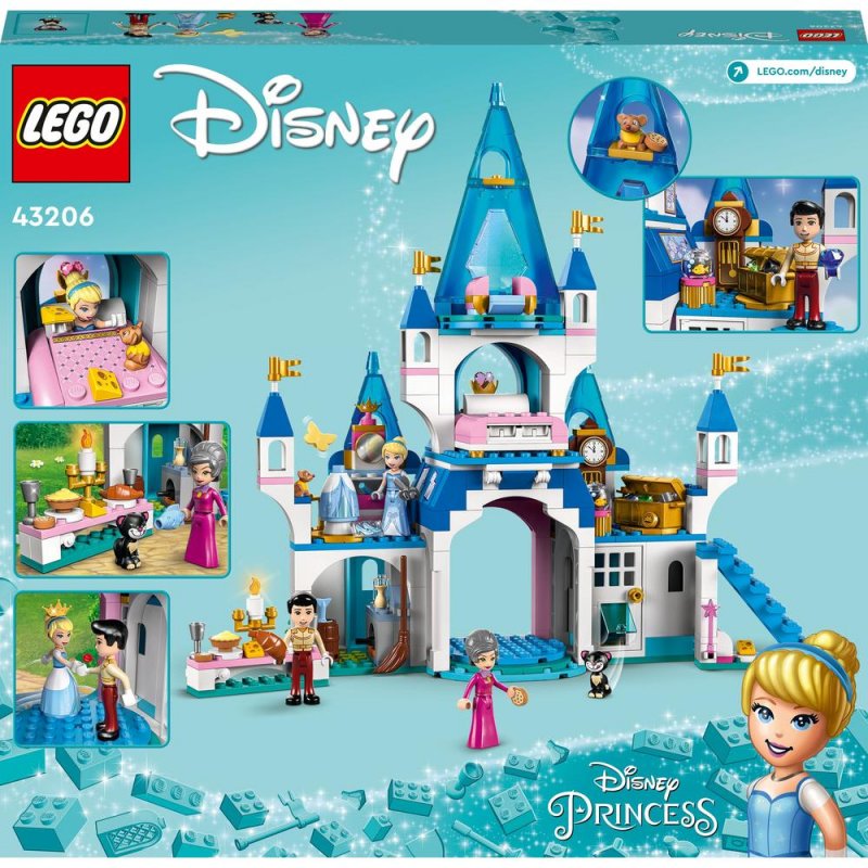 LEGO® I Disney 43206 Zámek Popelky a krásného prince