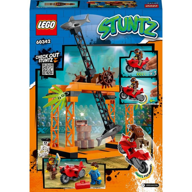 LEGO® City 60342 Žraločí kaskadérská výzva