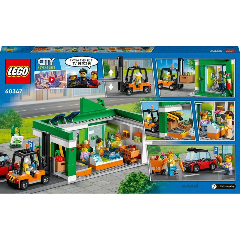 LEGO® City 60347 Obchod s potravinami