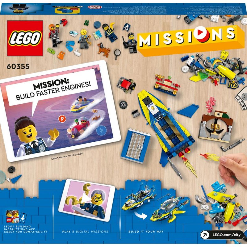 LEGO® City 60355 Mise detektiva pobřežní stráže