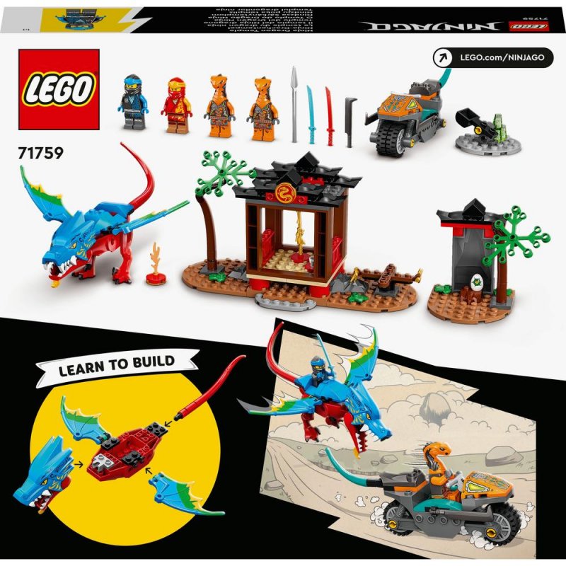 LEGO® NINJAGO® 71759 Dračí chrám nindžů