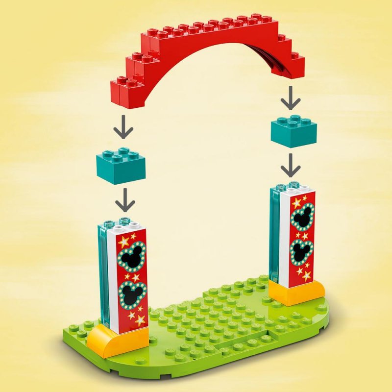 LEGO® │ Disney Mickey and Friends 10778 Mickey, Minnie a Goofy na pouti