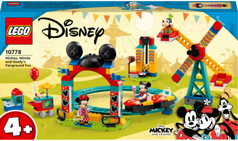 LEGO® │ Disney Mickey and Friends 10778 Mickey, Minnie a Goofy na pouti