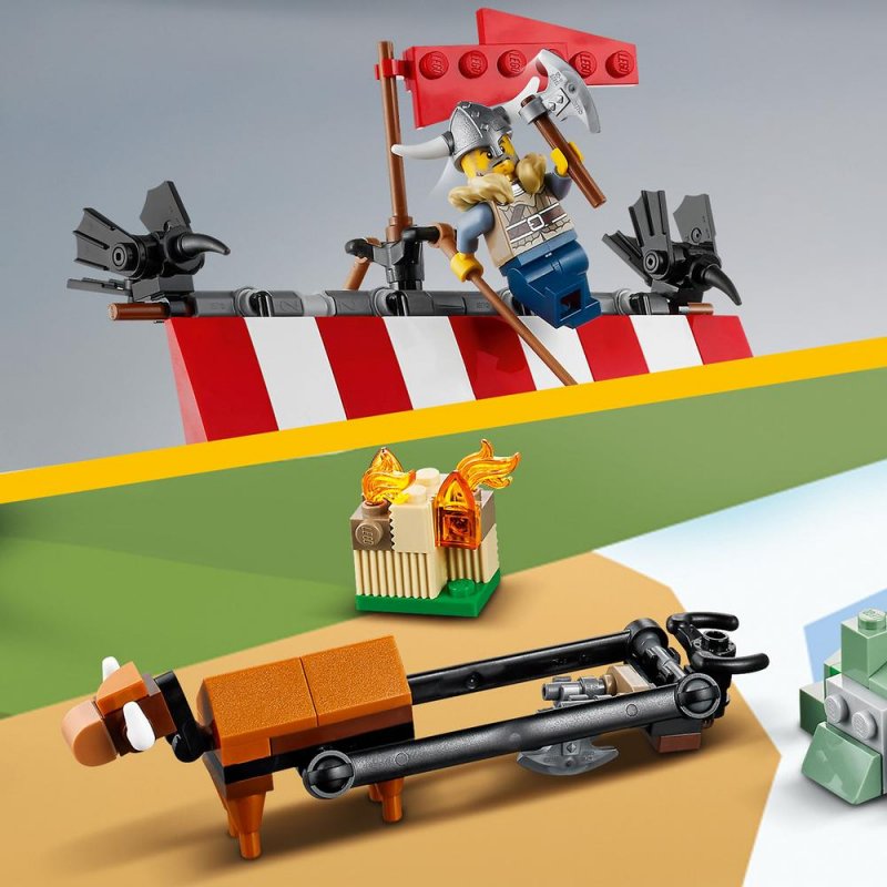 LEGO® Creator 31132 Vikingská loď a mořský had