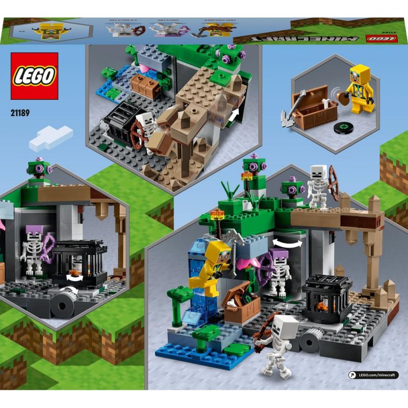 LEGO® Minecraft® 21189 Jeskyně kostlivců