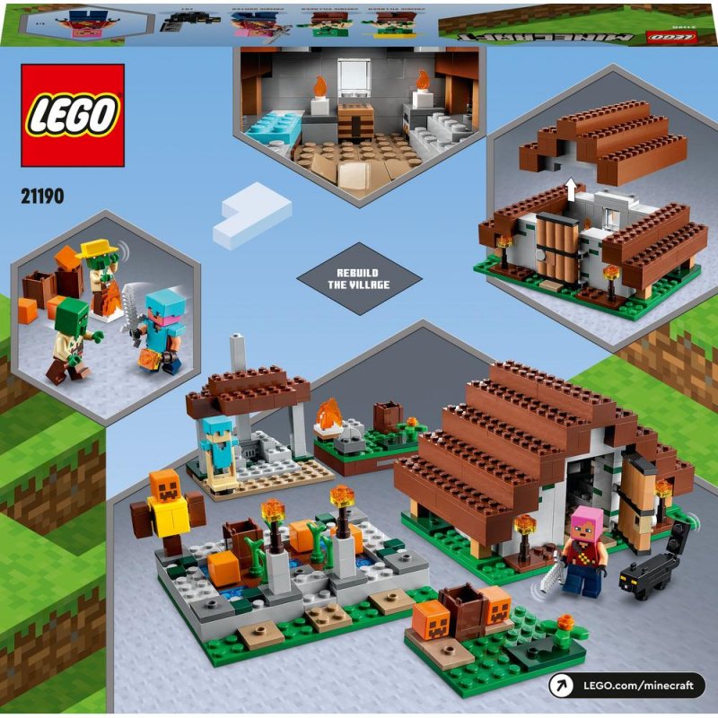 LEGO® Minecraft® 21190 Opuštěná vesnice