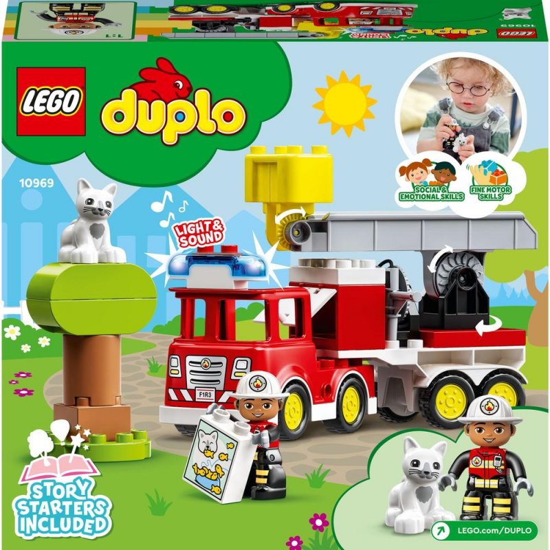 LEGO® DUPLO® 10969 Hasičský vůz