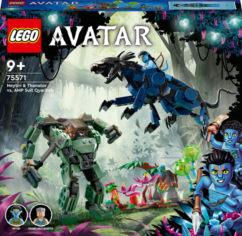 LEGO® Avatar 75571 Neytiri a thanator vs. Quaritch v AMP obleku