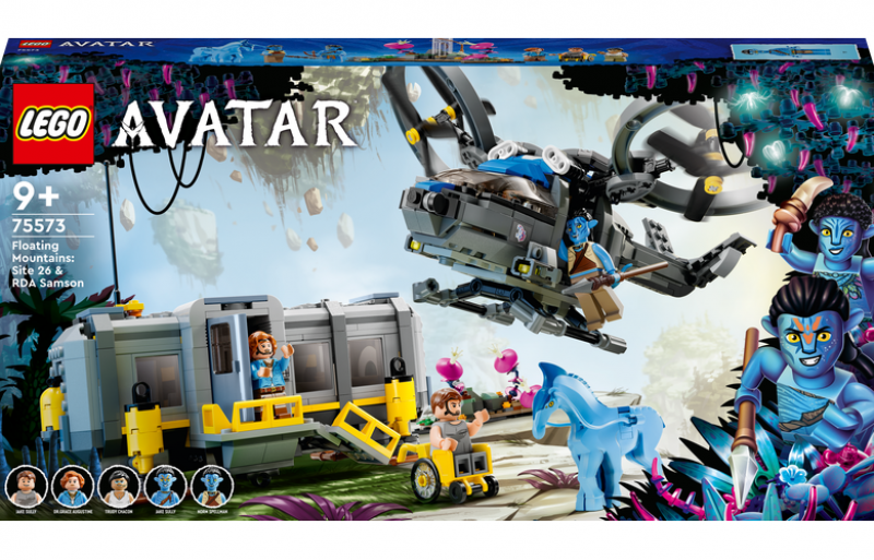 LEGO® Avatar 75573 Létající hory: Stanice 26 a RDA Samson