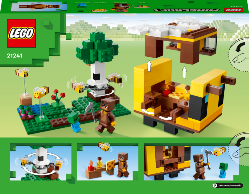 LEGO® Minecraft® 21241 Včelí domek