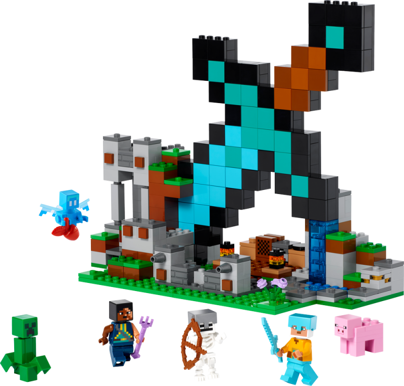 LEGO® Minecraft® 21244 Rytířská základna