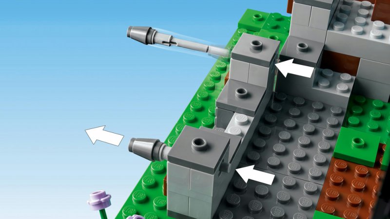 LEGO® Minecraft® 21244 Rytířská základna