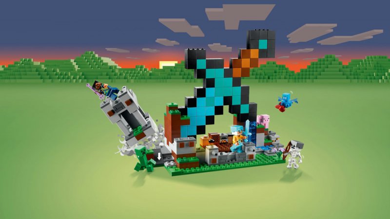 LEGO® Minecraft® 21244 Rytířská základna