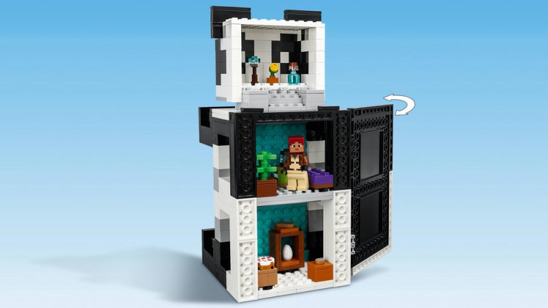 LEGO® Minecraft® 21245 Pandí útočiště