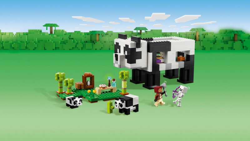 LEGO® Minecraft® 21245 Pandí útočiště