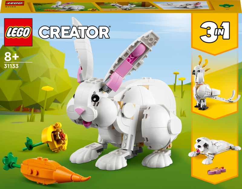 LEGO® Creator 3 v 1 31133 Bílý králík