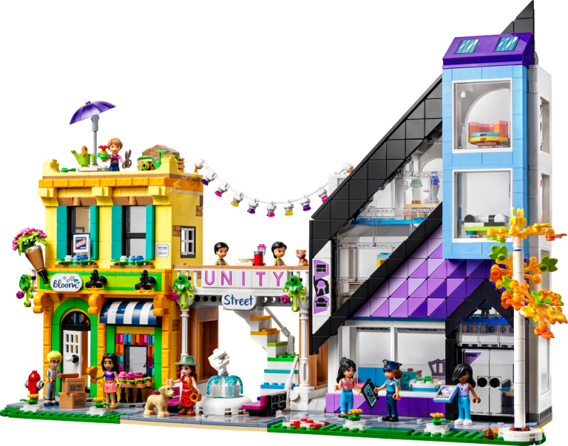 LEGO® Friends 41732 Květinářství a design studio v centru města