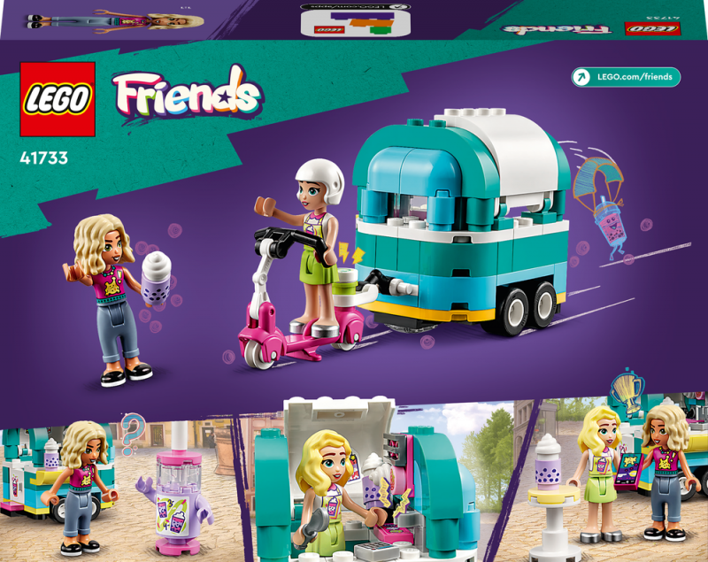 LEGO® Friends 41733 Pojízdná prodejna bubble tea