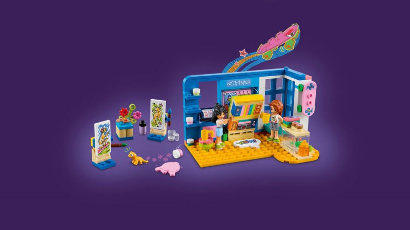 LEGO® Friends 41739 Liannin pokoj