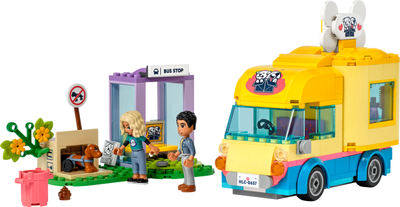 LEGO® Friends 41741 Dodávka na záchranu psů