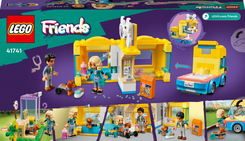 LEGO® Friends 41741 Dodávka na záchranu psů