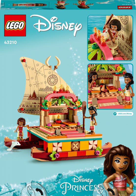 LEGO® I Disney Princess™ 43210 Vaiana a její objevitelská loď