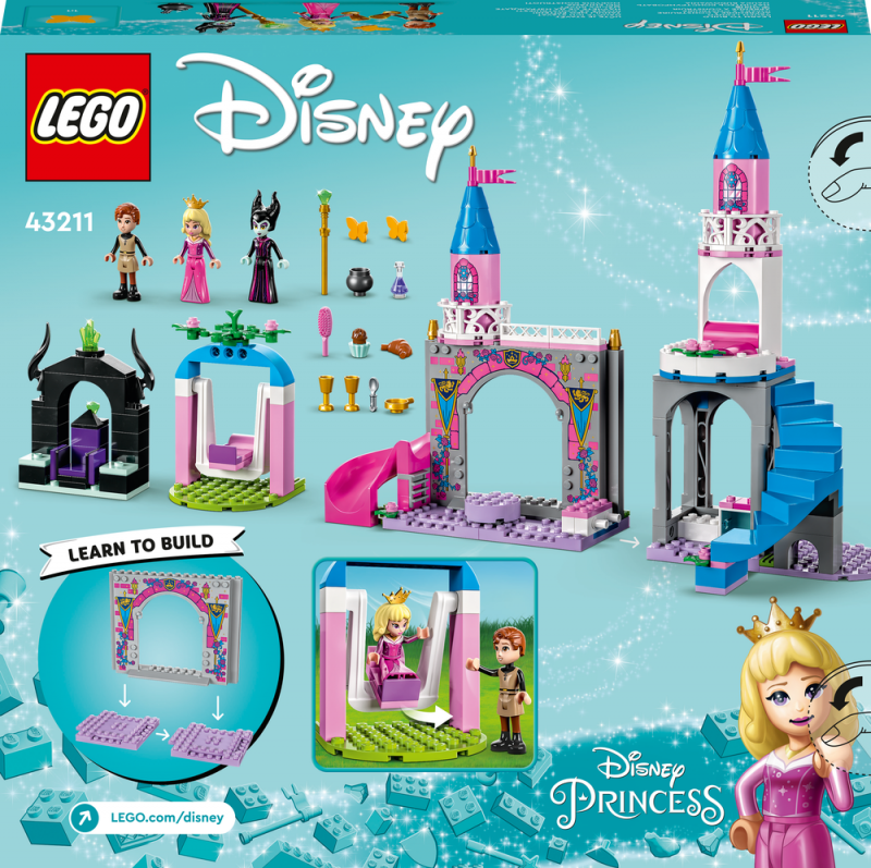 LEGO® │ Disney Princess™ 43211 Zámek Šípkové Růženky