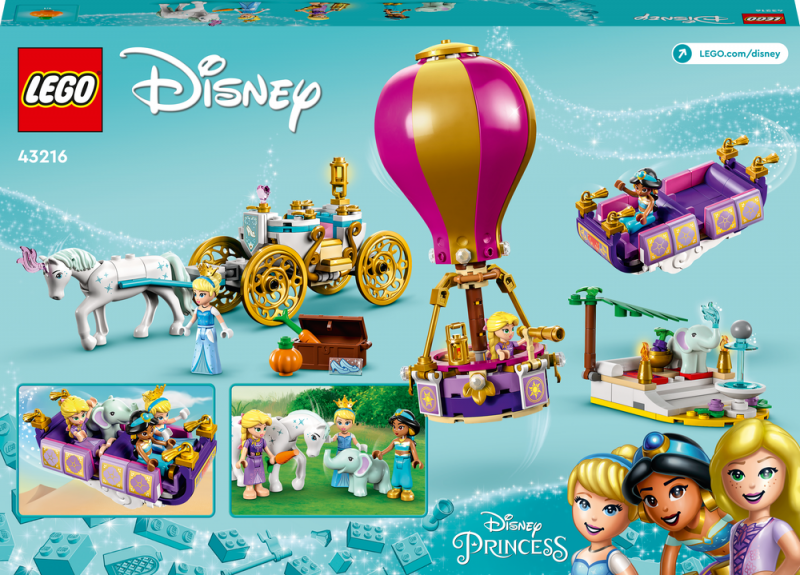 LEGO® │ Disney Princess™ 43216 Kouzelný výlet s princeznami