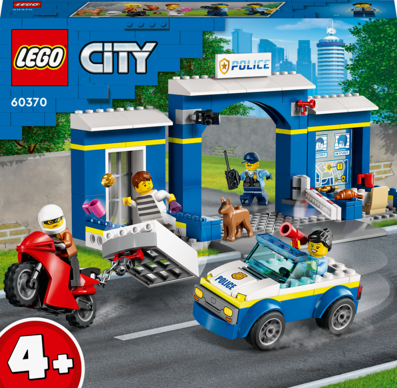 LEGO® City 60370 Honička na policejní stanici