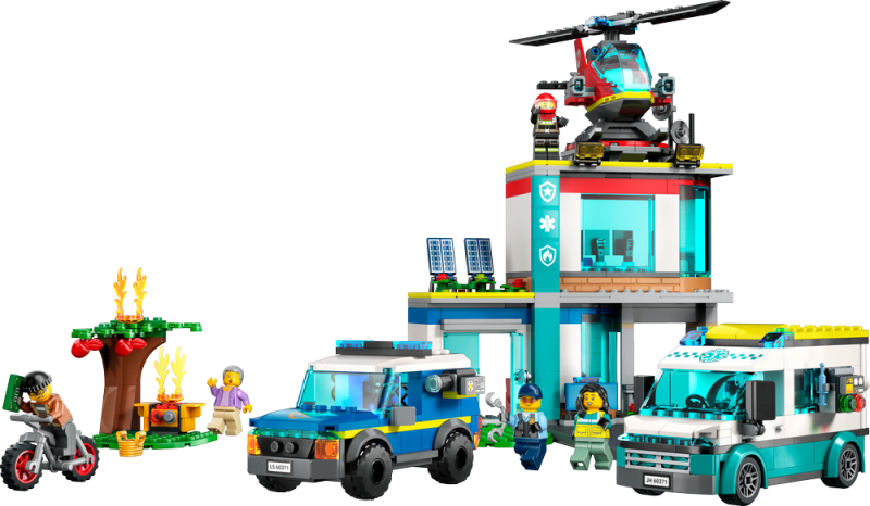 LEGO® City 60371 Zásahová centrála