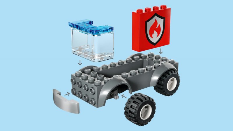 LEGO® City 60375 Hasičská stanice a auto hasičů