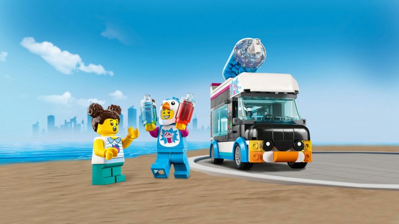 LEGO® City 60384 Tučňáčí dodávka s ledovou tříští