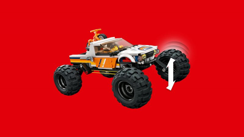 LEGO® City 60387 Dobrodružství s teréňákem 4x4