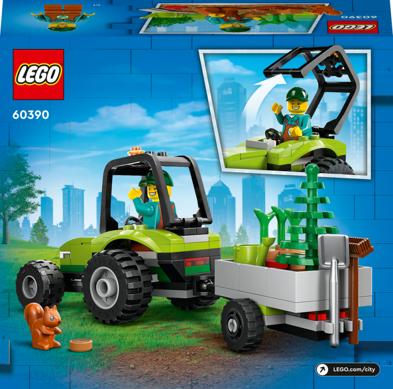 LEGO® City 60390 Traktor v parku