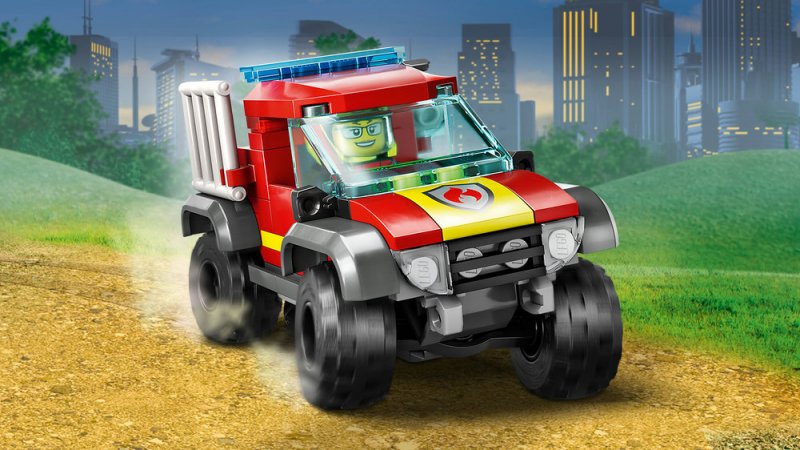 LEGO® City 60393 Hasičský tereňák 4x4