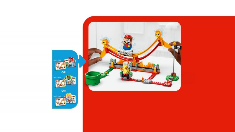 LEGO® Super Mario™ 71416 Lávová vlna – rozšiřující set