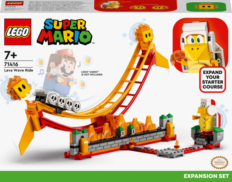 LEGO® Super Mario™ 71416 Lávová vlna – rozšiřující set