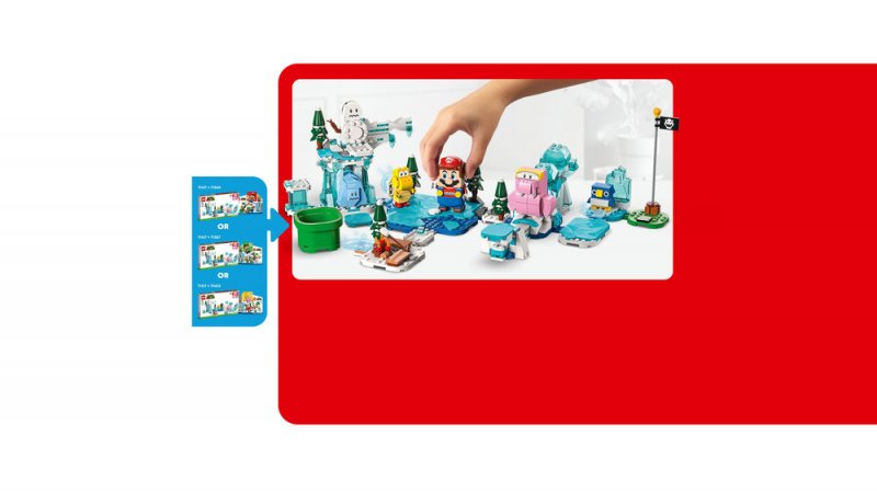 LEGO® Super Mario™ 71417 Sněhové dobrodružství s Fliprusem – rozšiřující set