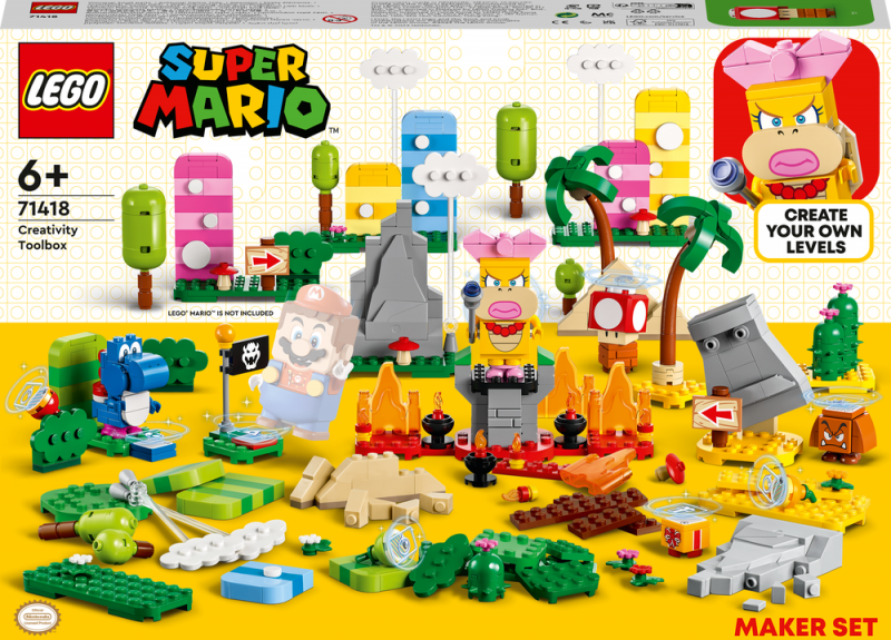 LEGO® Super Mario™ 71418 Tvořivý box – set pro tvůrce