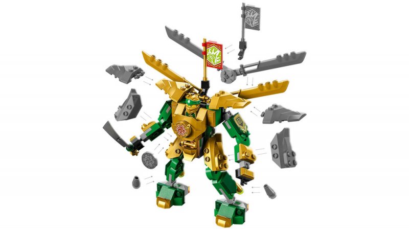 LEGO® NINJAGO® 71781 Lloyd a bitva robotů EVO