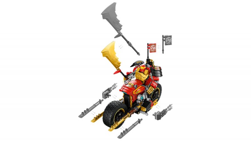 LEGO® NINJAGO® 71783 Kaiova robomotorka EVO