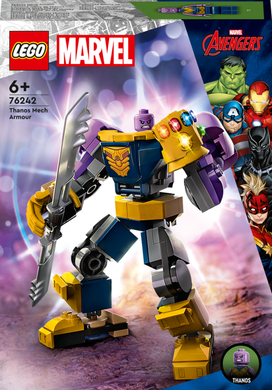 LEGO® Marvel 76242 Thanos v robotickém brnění