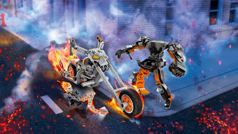 LEGO® Marvel 76245 Robotický oblek a motorka Ghost Ridera