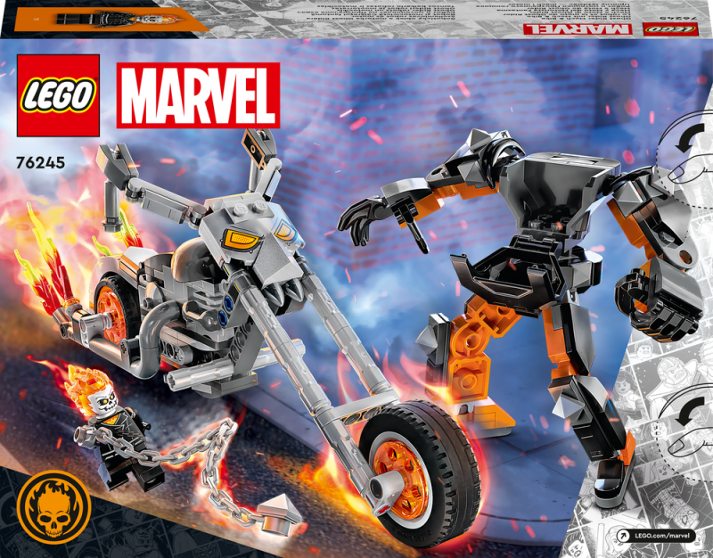 LEGO® Marvel 76245 Robotický oblek a motorka Ghost Ridera