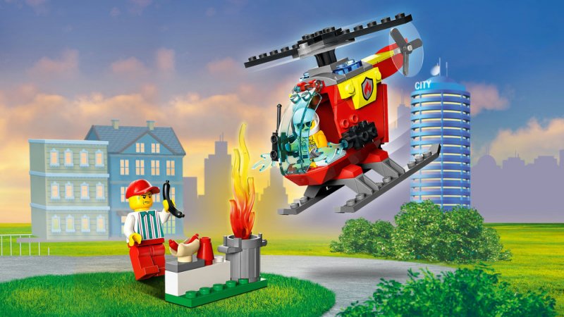 LEGO® City 60318 Hasičský vrtulník