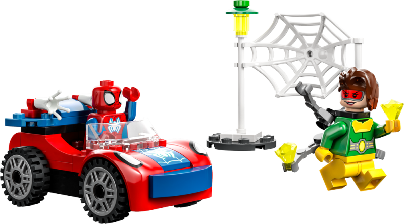 LEGO® Marvel 10789 Spider-Man v autě a Doc Ock