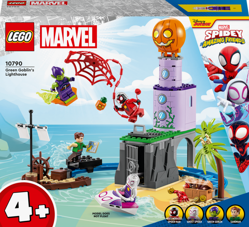 LEGO® Marvel 10790 Spideyho tým v majáku Zeleného goblina